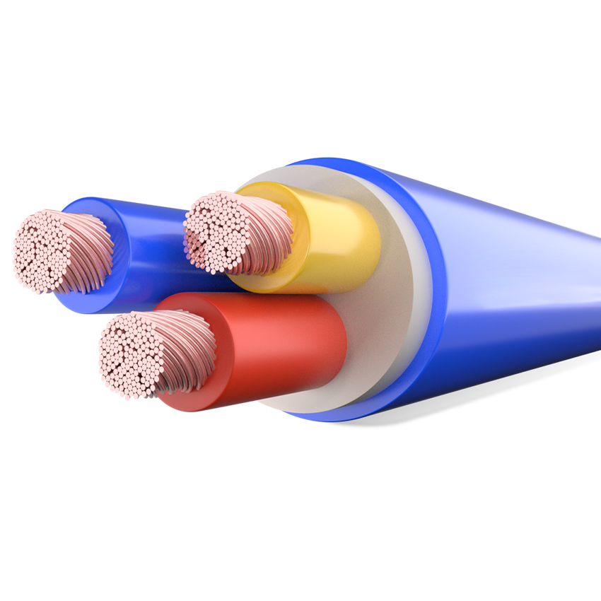 submersible cable blue
